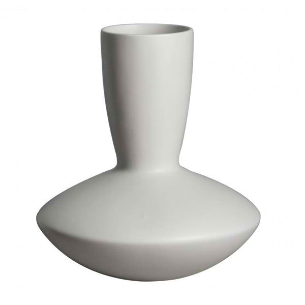 Product photograph of Gallery Interiors Kami Vase In White from Olivia's.