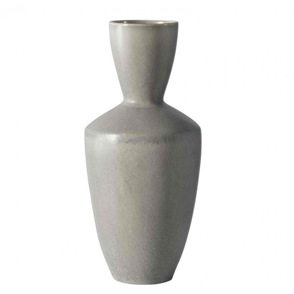 Product photograph of Gallery Interiors Naru Vase In Grey from Olivia's