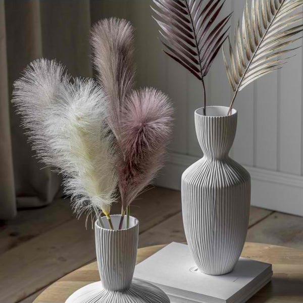 Product photograph of Gallery Interiors Goma Ivory Soft Feather Stem 5pk from Olivia's.