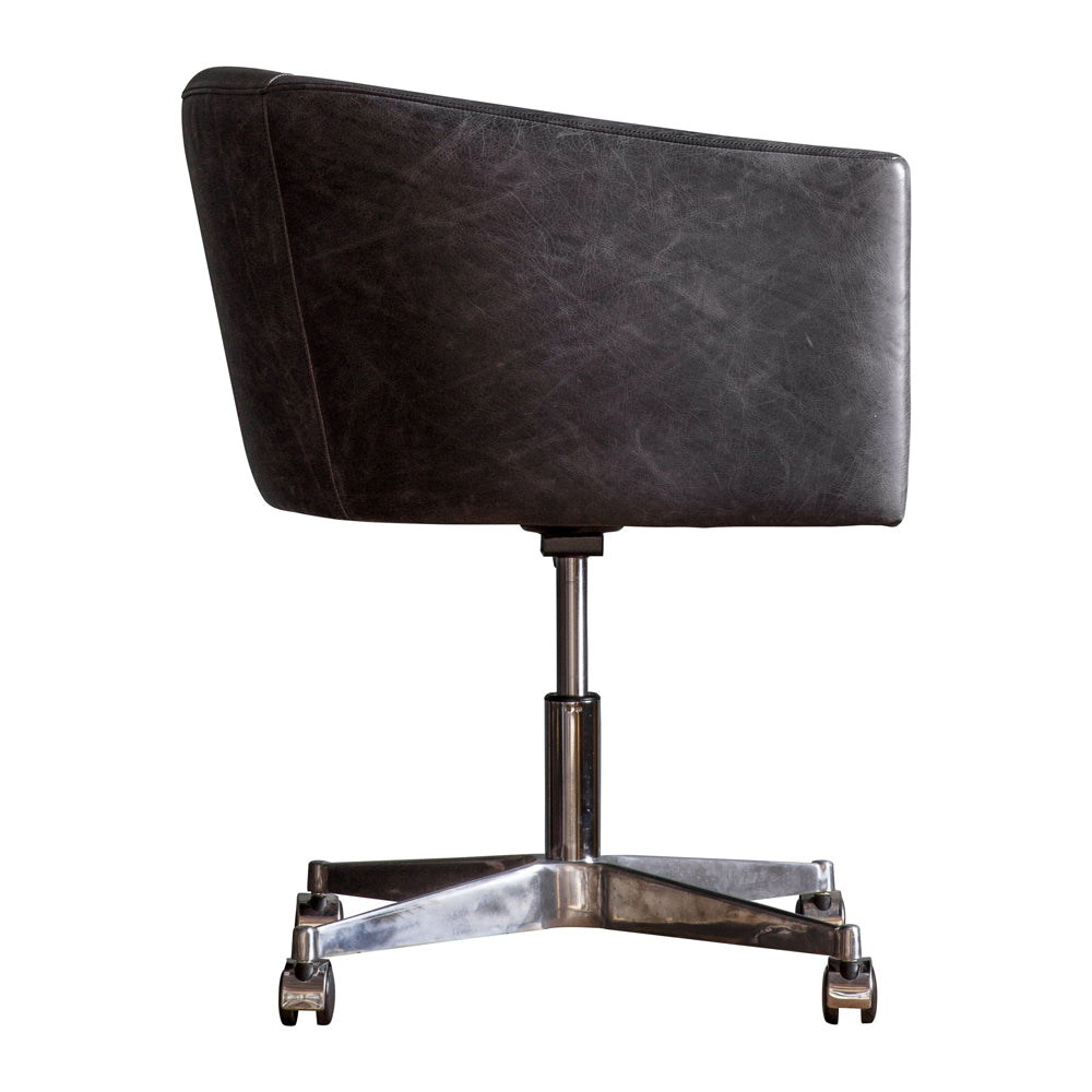 Product photograph of Gallery Interiors Feynman Desk Chair from Olivia's.