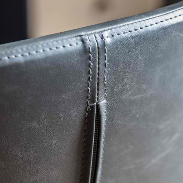 Product photograph of Gallery Interiors Mendel Chair In Charcoal from Olivia's.