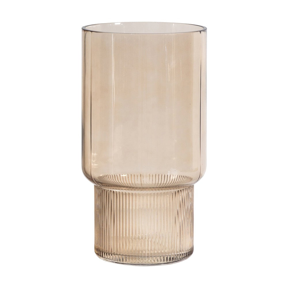 Product photograph of Gallery Interiors Imoge Small Vase In Brown from Olivia's