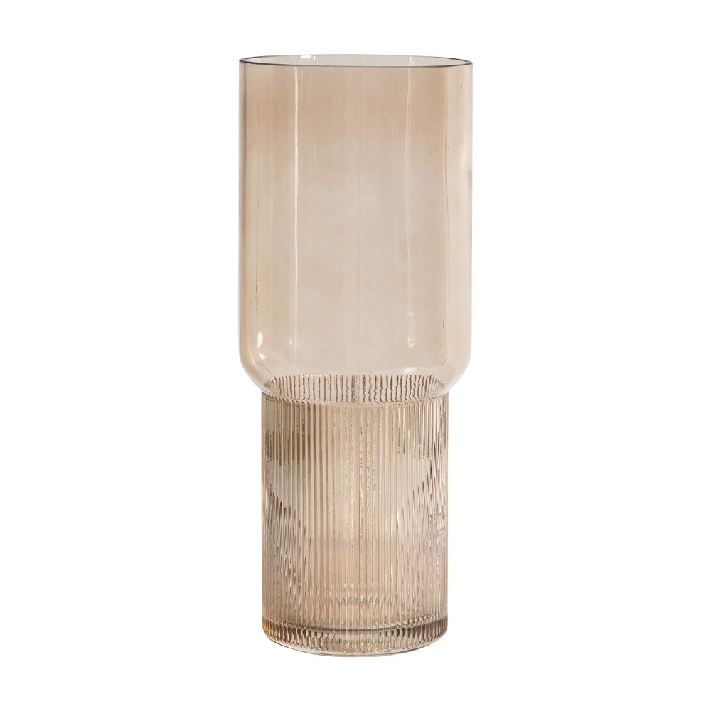 Product photograph of Gallery Interiors Large Imogen Vase In Brown from Olivia's