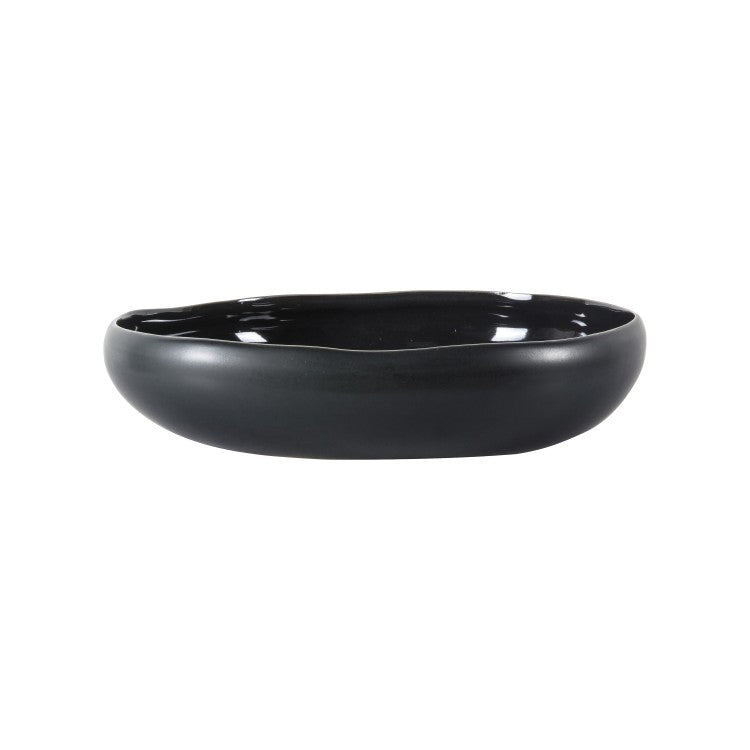 Product photograph of Gallery Interiors Segawa Charcoal Bowl Medium from Olivia's.