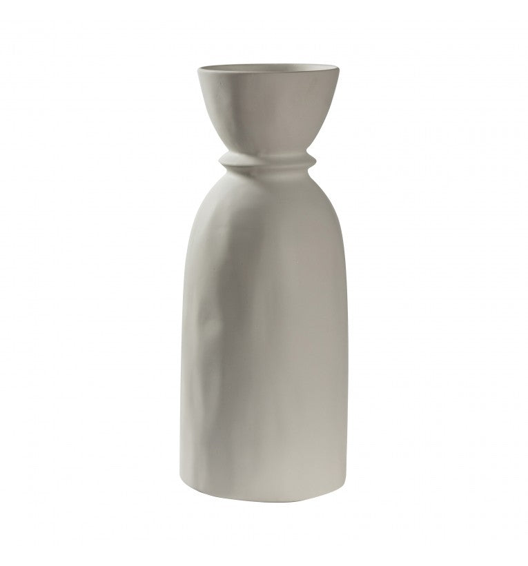 Olivias Inca White Vase Outlet