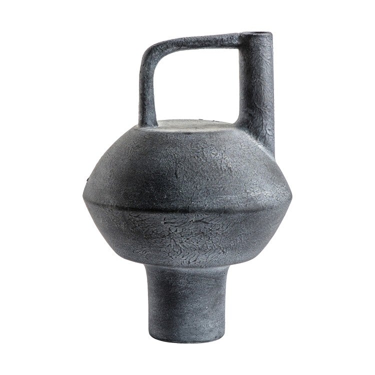 Product photograph of Olivia S Inca Grey Vase Outlet from Olivia's