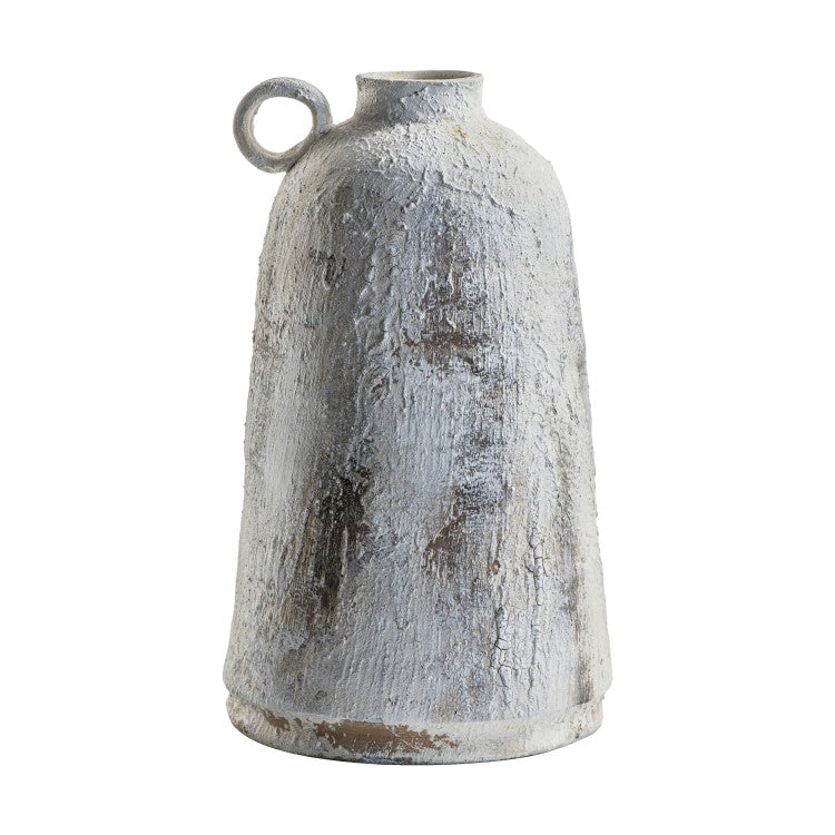 Product photograph of Gallery Interiors Mori Bottle Whitestone Vase Large from Olivia's.