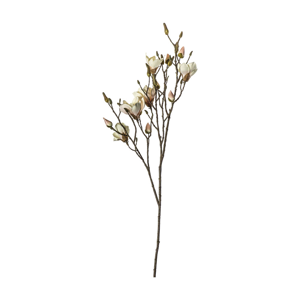 Product photograph of Gallery Interiors 11 Bloom Magnolia Spray In Pink White from Olivia's