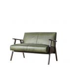 Product photograph of Gallery Interiors Neyland 2 Seater Sofa In Heritage Green from Olivia's.