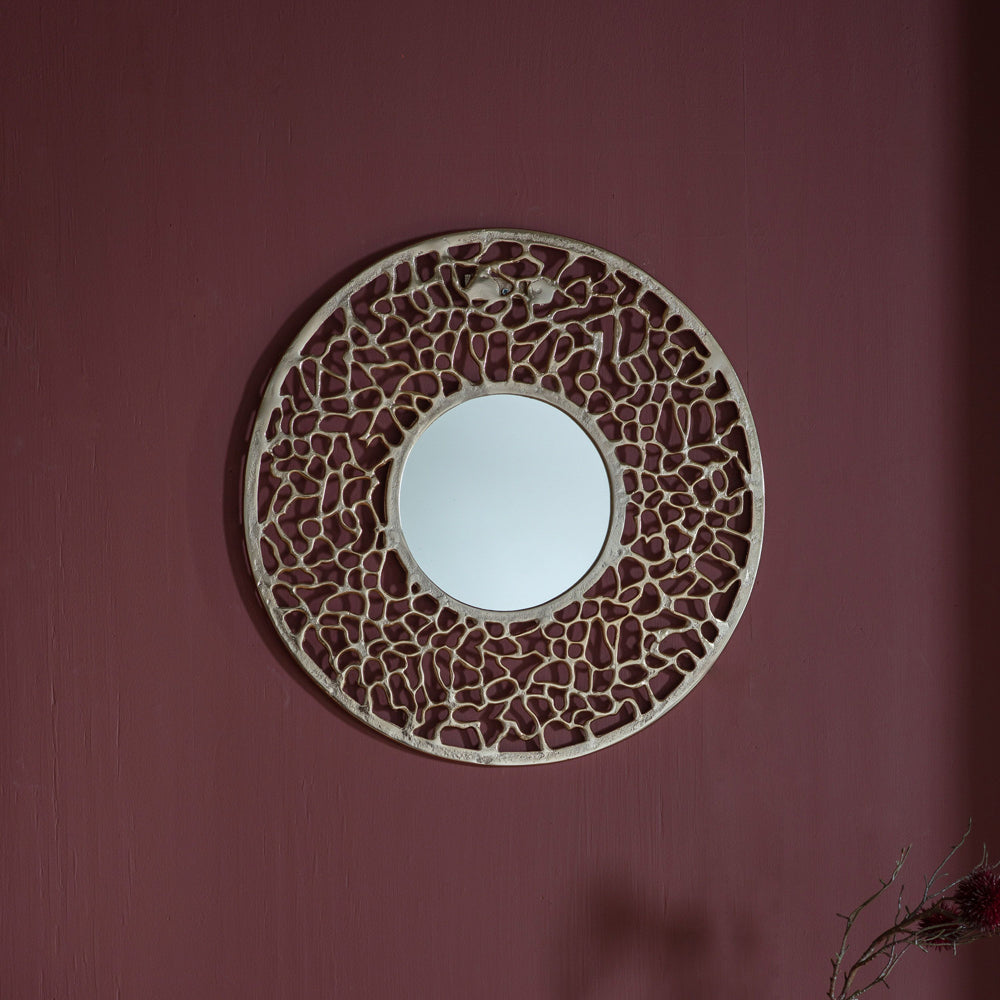 Product photograph of Gallery Interiors Verdant Gold Wall Mirror Large from Olivia's.