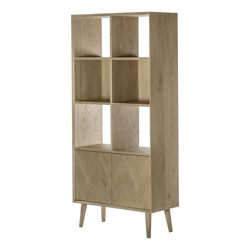 Product photograph of Gallery Interiors Milano 2 Door Display Cabinet from Olivia's.