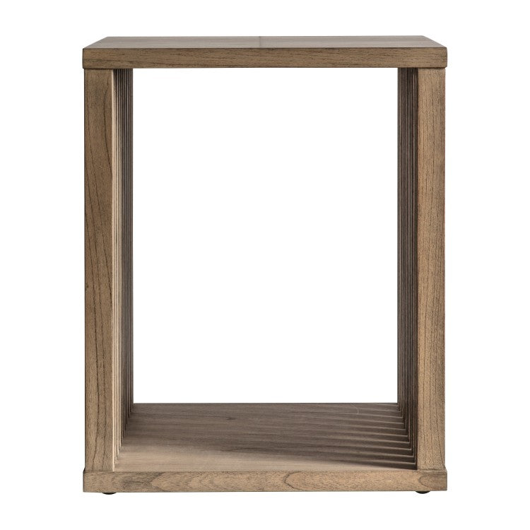 Product photograph of Gallery Interiors Kyoto Brown Side Table from Olivia's