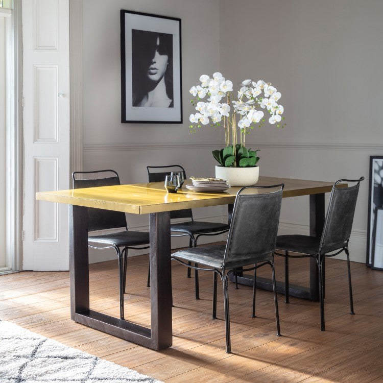 Gallery Direct Danbury Large 6 Seater Dining Table