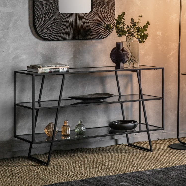 Gallery Direct Putney Black Console Table