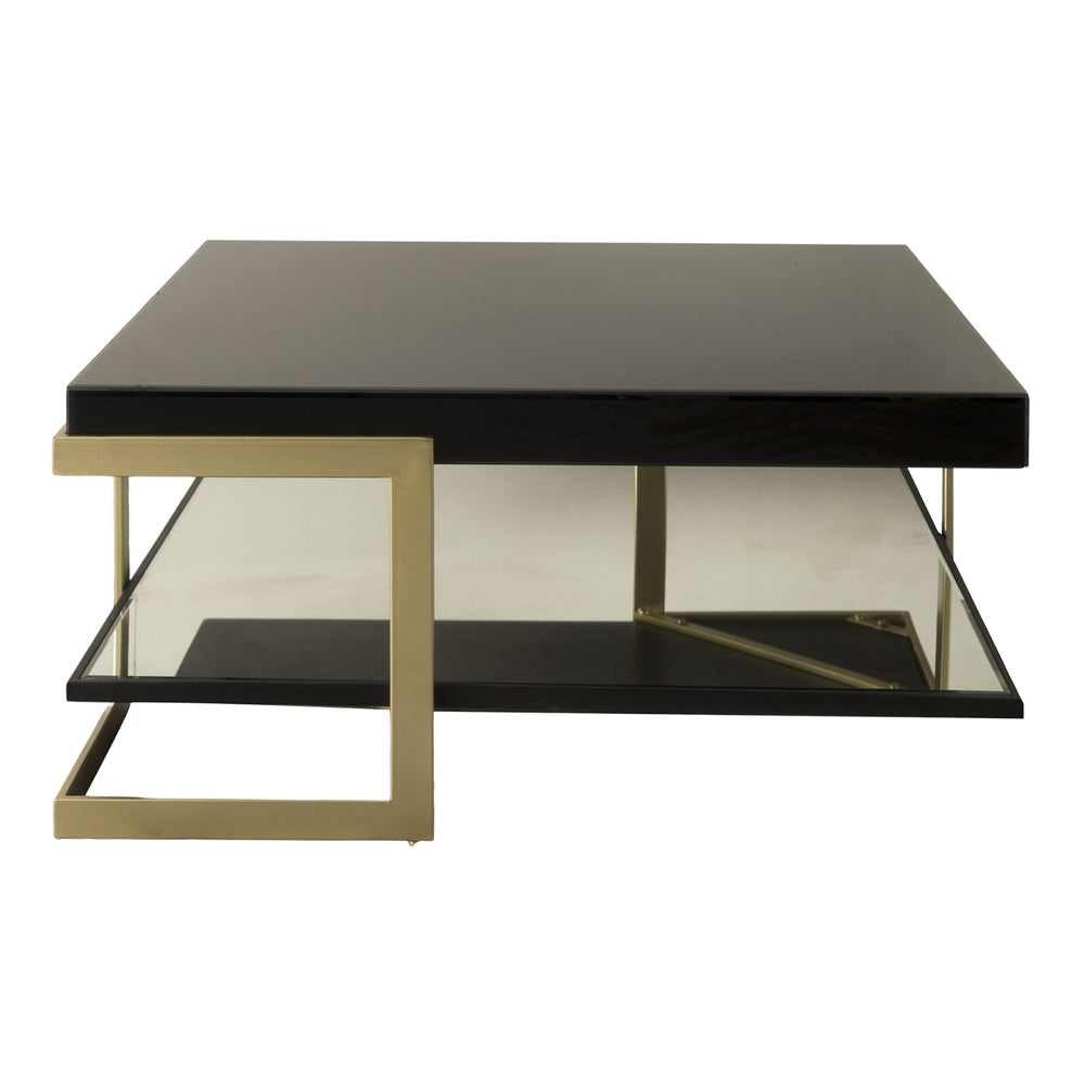 Product photograph of Gallery Interiors Ardella Black Coffee Table from Olivia's.