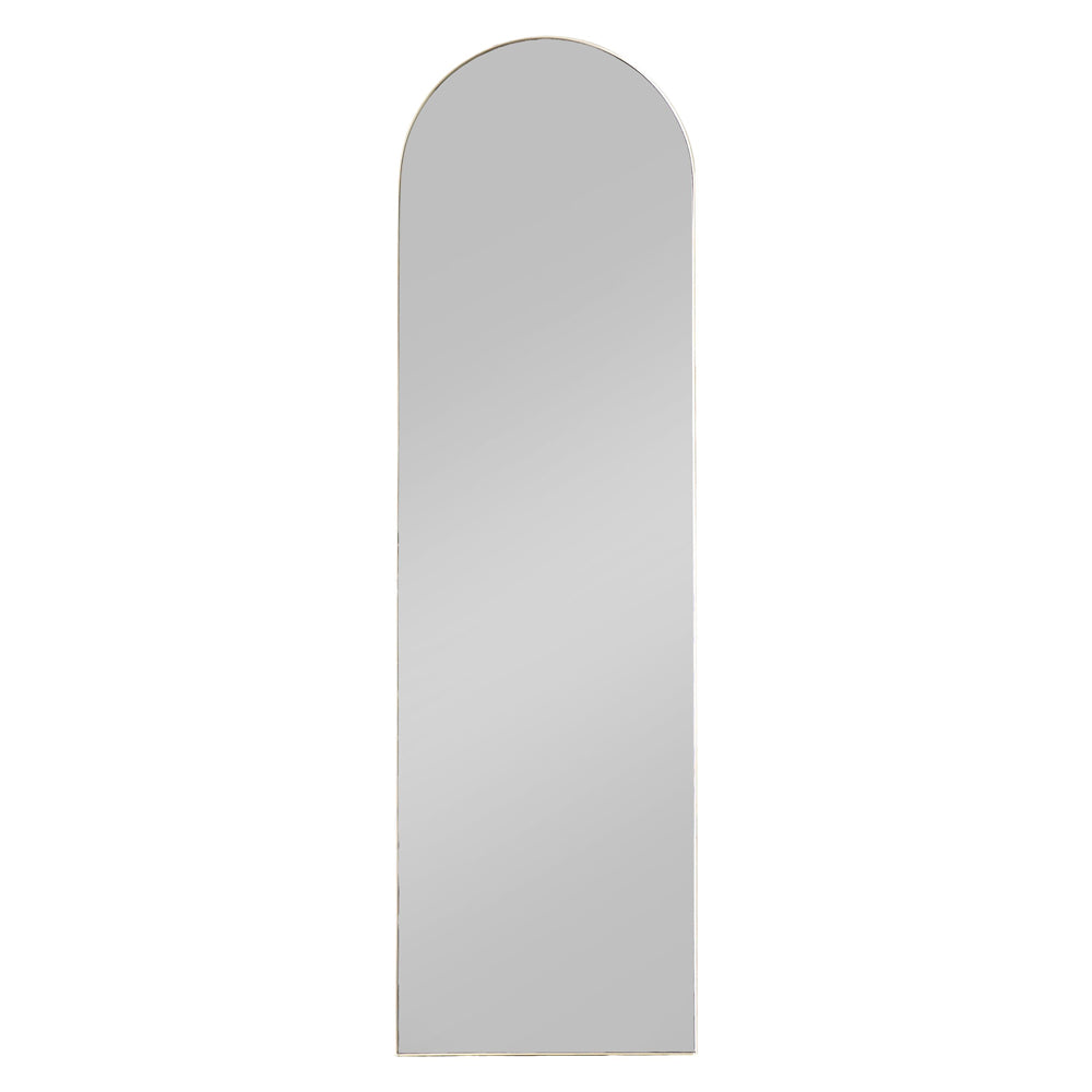 Product photograph of Gallery Interiors Hurston Arch Champagne Full Length Mirror from Olivia's.
