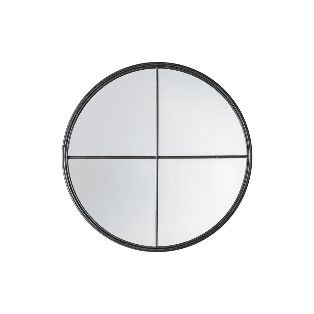 Product photograph of Gallery Interiors Frida Black Wall Mirror from Olivia's.