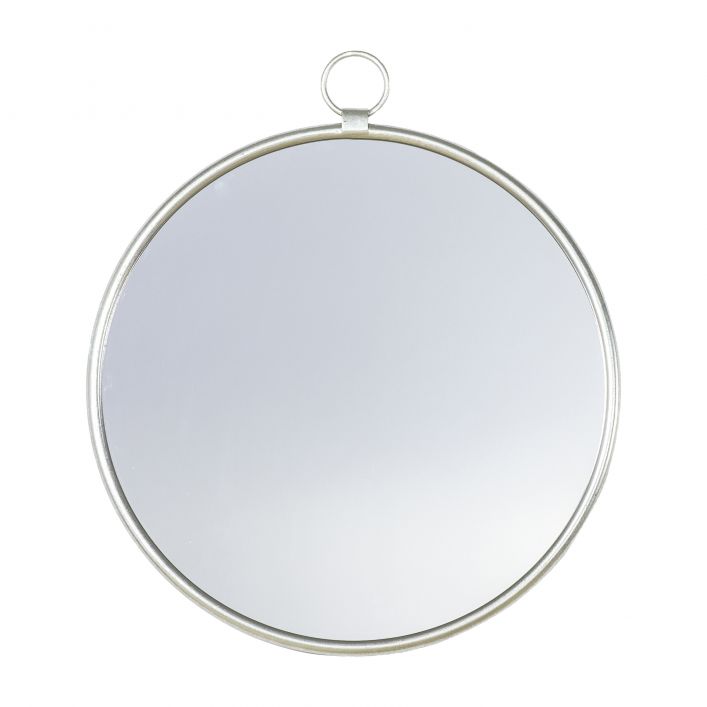 Gallery Interiors Bayswater Silver Wall Mirror | Outlet