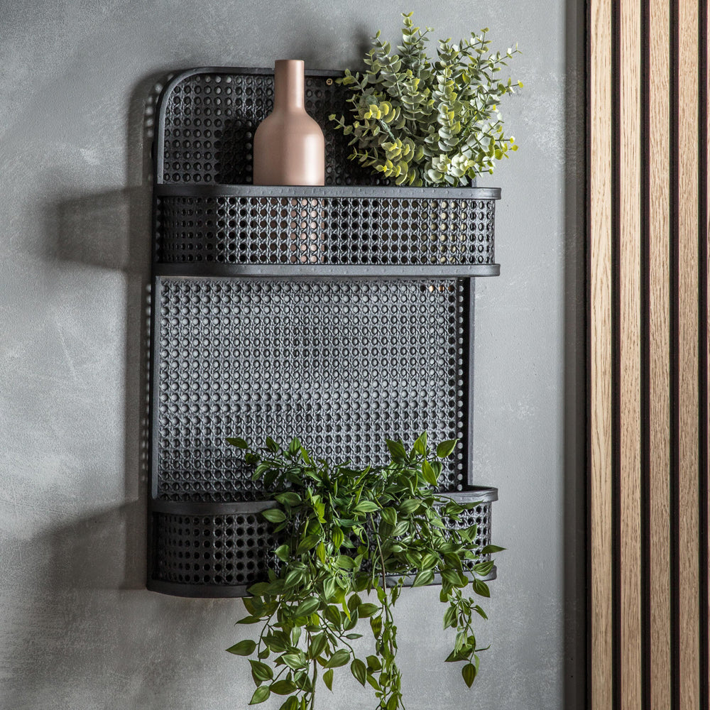 Product photograph of Gallery Interiors Maki Wall Shelf from Olivia's.