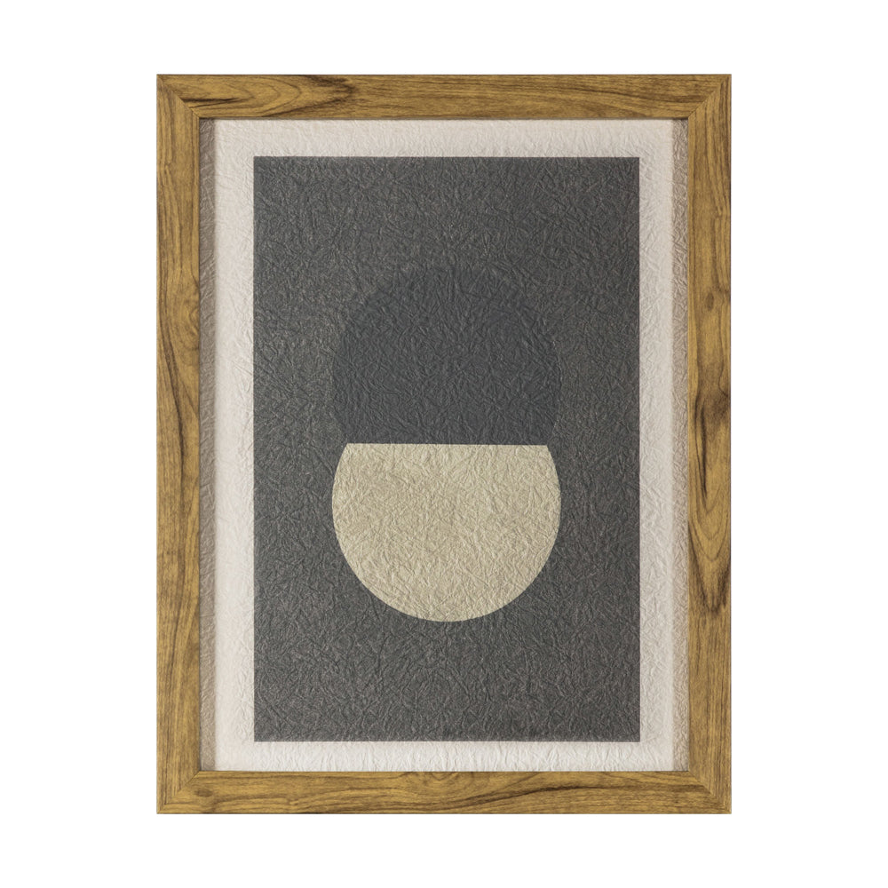 Product photograph of Olivia S Set Of 3 Lunar Framed Print from Olivia's.