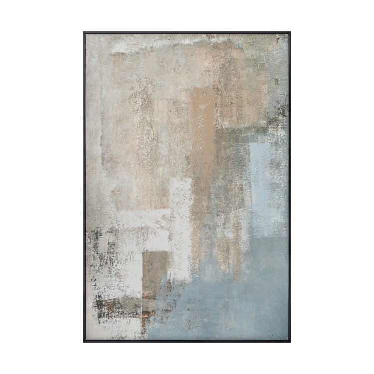 Product photograph of Gallery Interiors Shavala Gold Foil Framed Canvas Wall Art from Olivia's