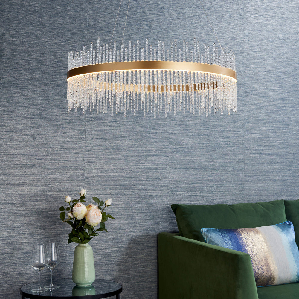 Olivias Harley Pendant Light In Gold