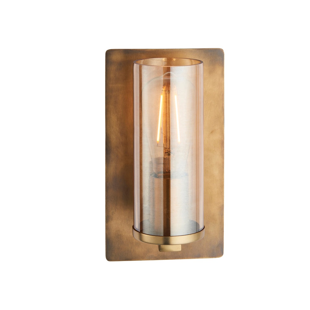 Product photograph of Olivia S Alanna Wall Light In Antique Bronze from Olivia's