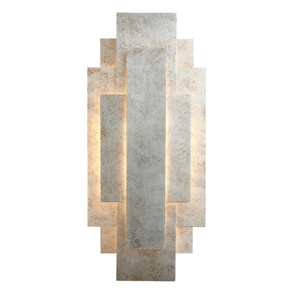 Product photograph of Olivia S Nina Wall Light In Silver from Olivia's