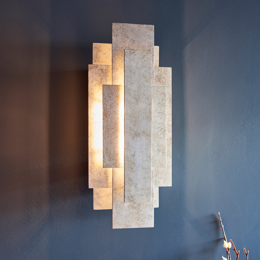 Olivias Nina Wall Light In Silver