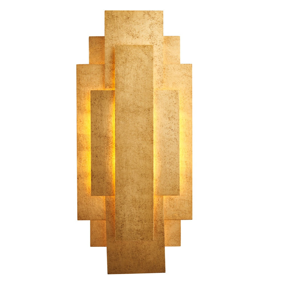 Product photograph of Olivia S Nina Wall Light In Gold from Olivia's.