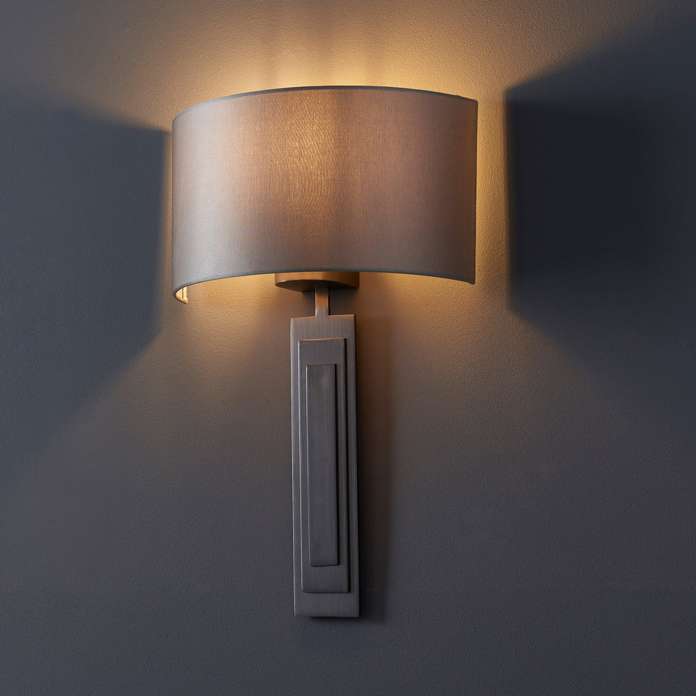 Product photograph of Olivia S Riley Wall Light In Bronze Mink from Olivia's