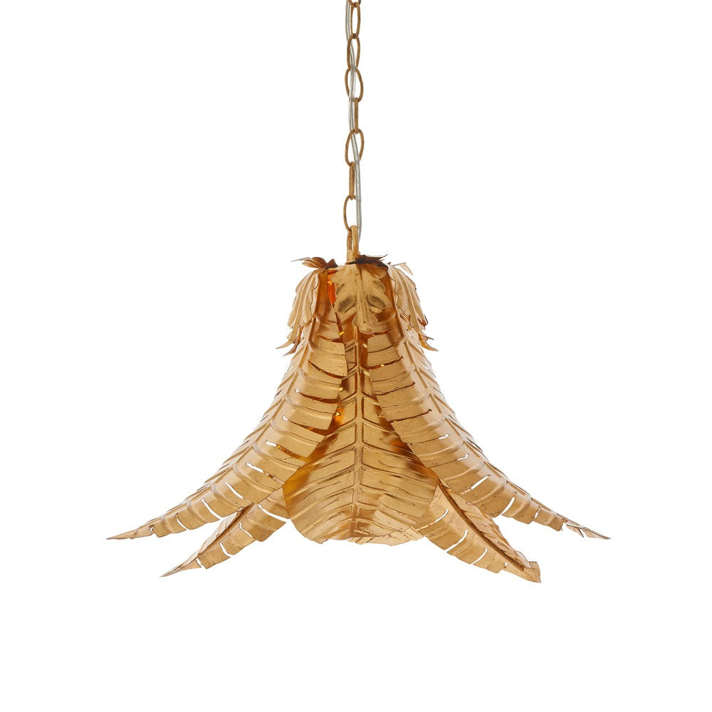 Product photograph of Olivia S Daisy Pendant Light In Gold from Olivia's