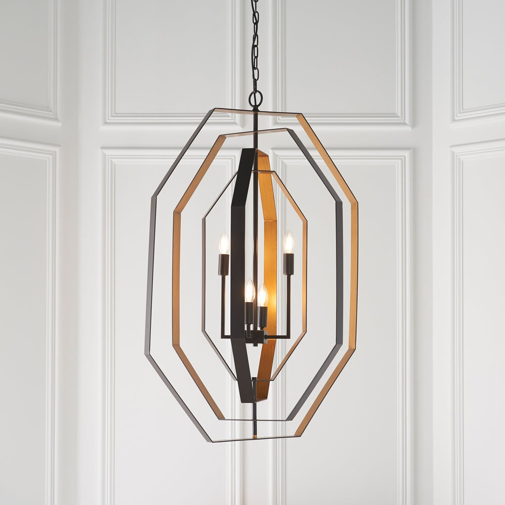 Olivias Nylah Pendant Light In Gold