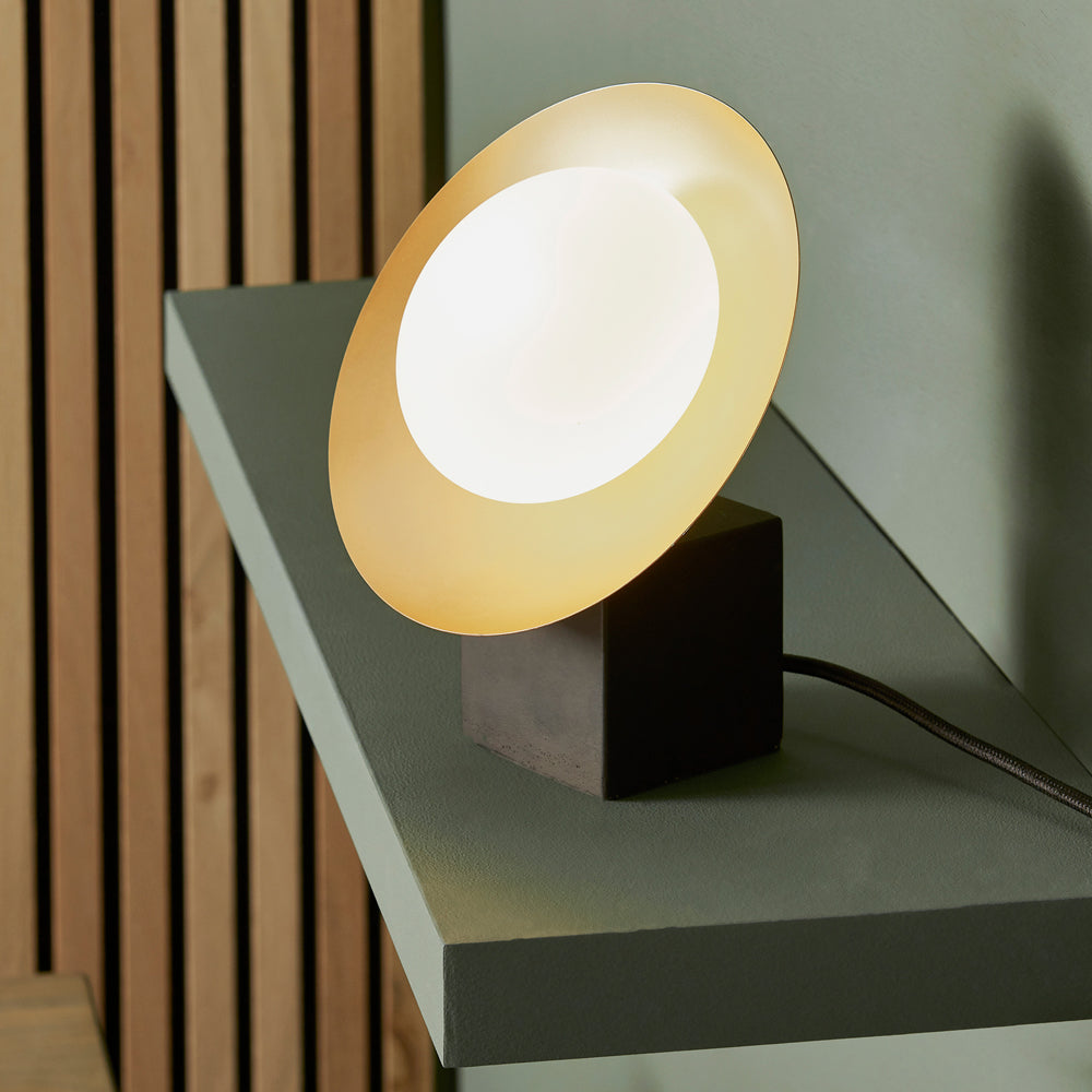 Product photograph of Olivia S Mia Table Lamp In Bronze from Olivia's