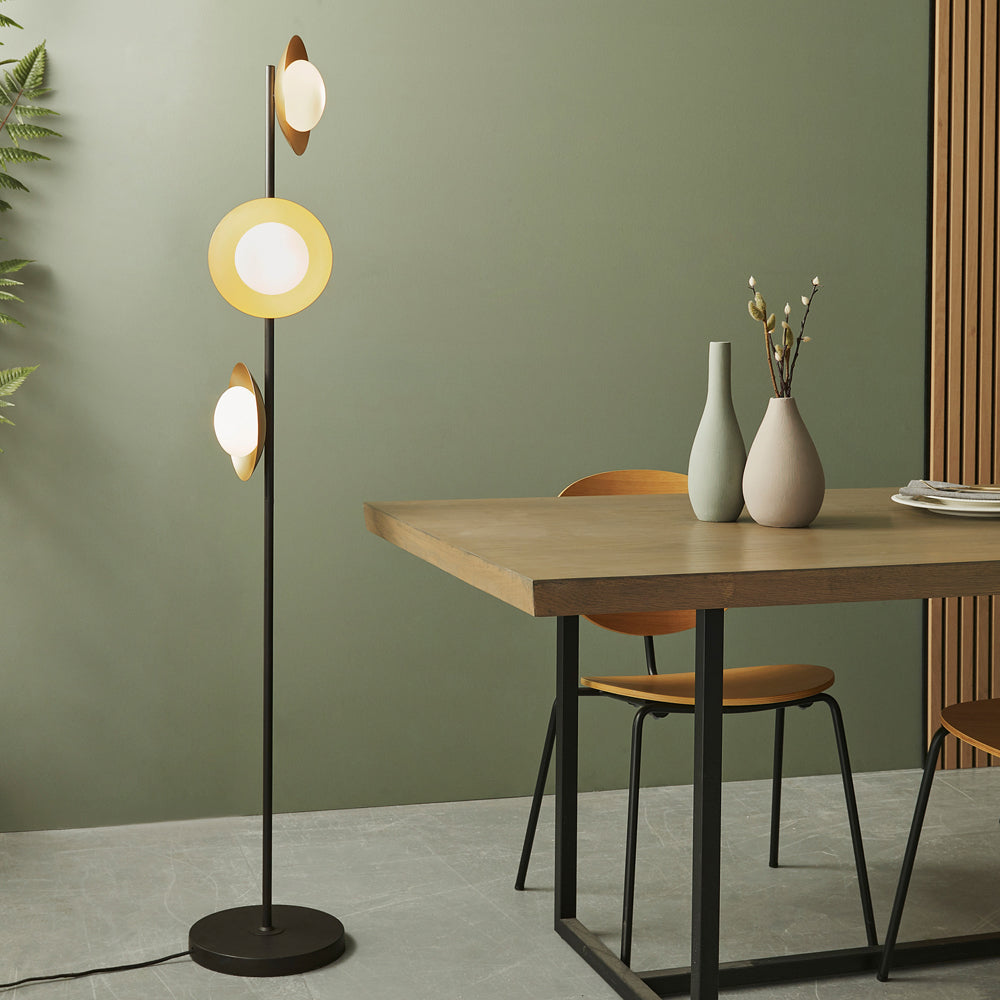 Product photograph of Olivia S Mia Floor Lamp In Bronze from Olivia's