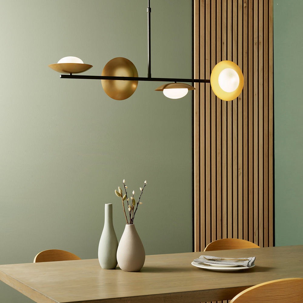 Product photograph of Olivia S Mia Pendant Light In Bronze from Olivia's.