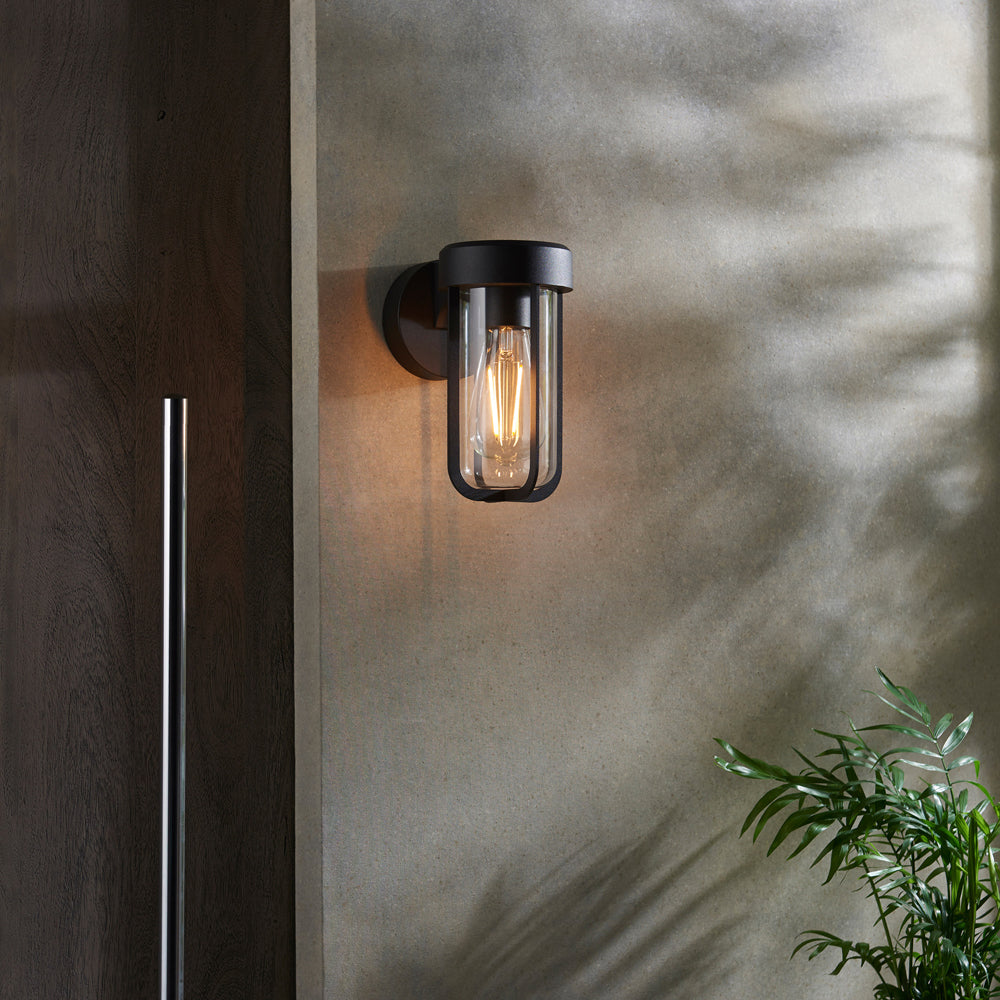 Olivias Ava Outdoor Wall Light In Black