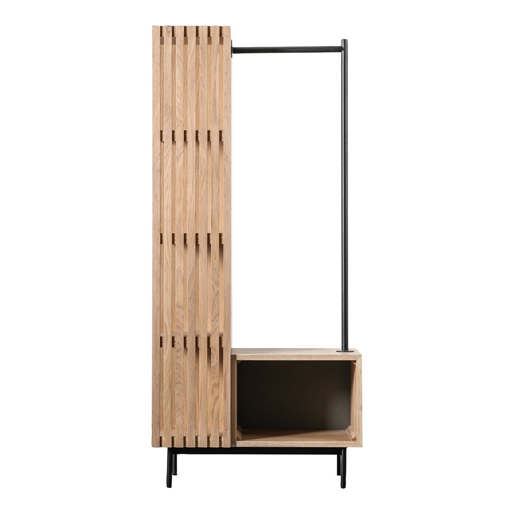 Product photograph of Gallery Interiors Okayama Open Wardrobe Natural from Olivia's