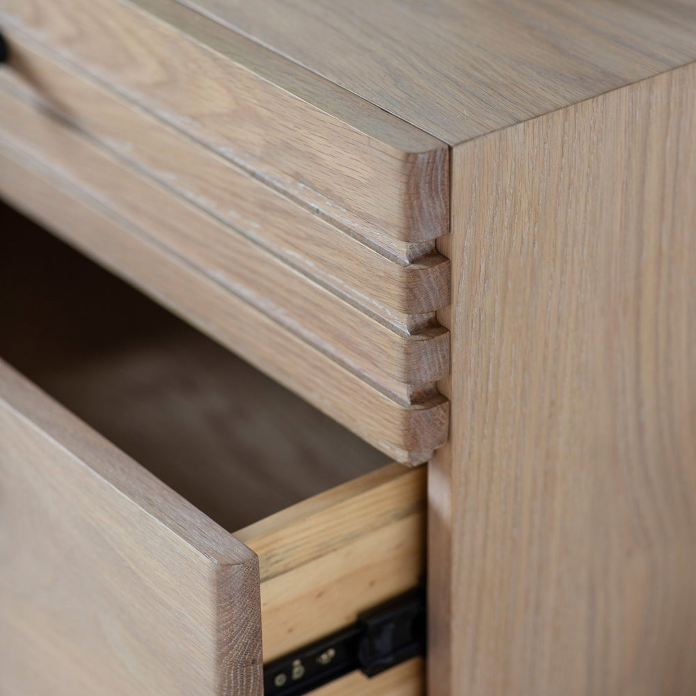 Product photograph of Gallery Interiors Okayama 6 Drawer Chest In Natural from Olivia's.