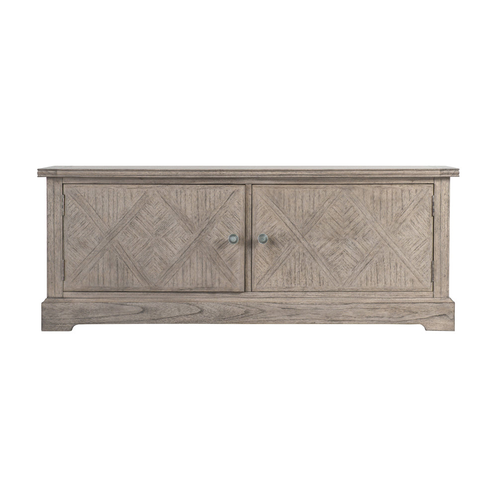 Product photograph of Gallery Interiors Mustique 2 Door Media Unit Natural from Olivia's.