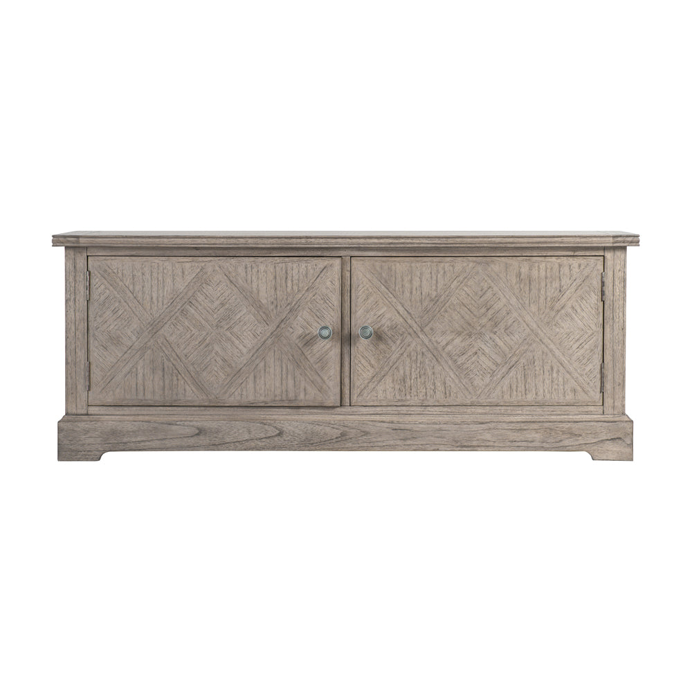 Product photograph of Gallery Interiors Mustique 2 Door Media Unit Natural from Olivia's