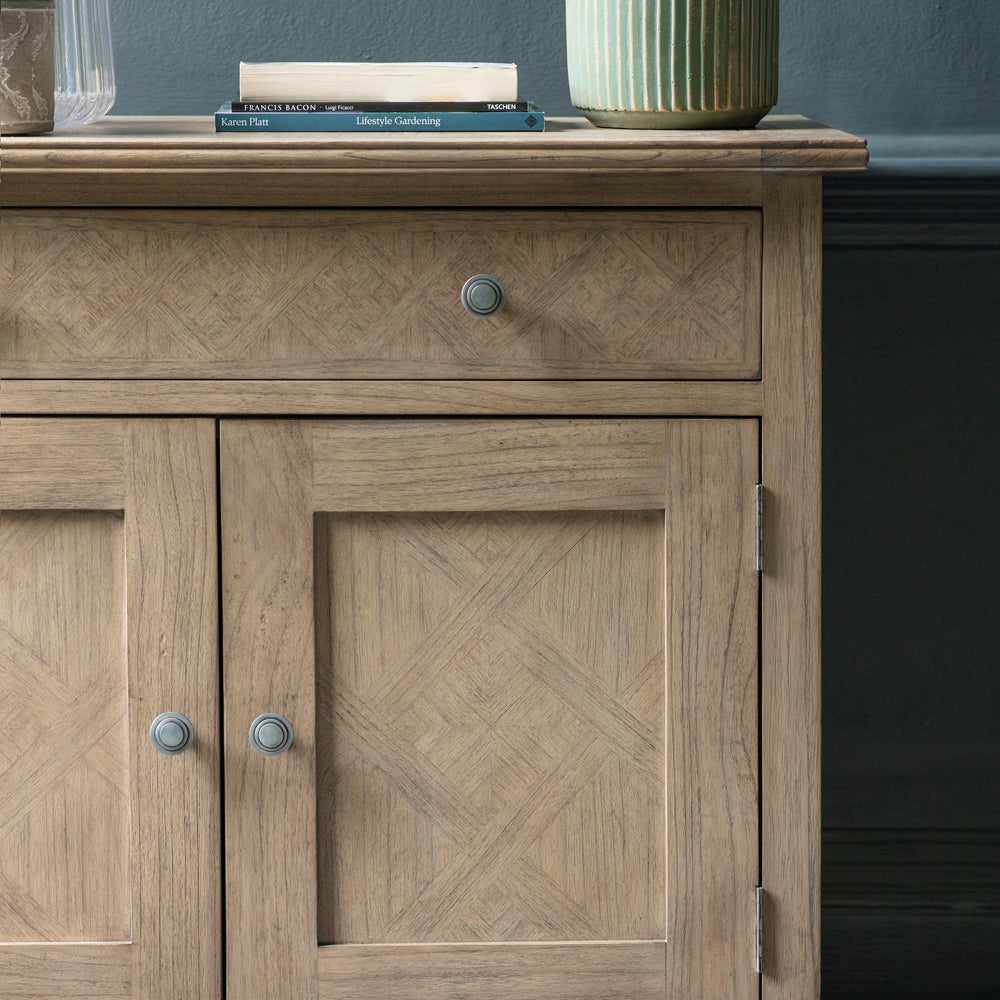 Product photograph of Gallery Interiors Mustique 2 Door Sideboard Natural from Olivia's.