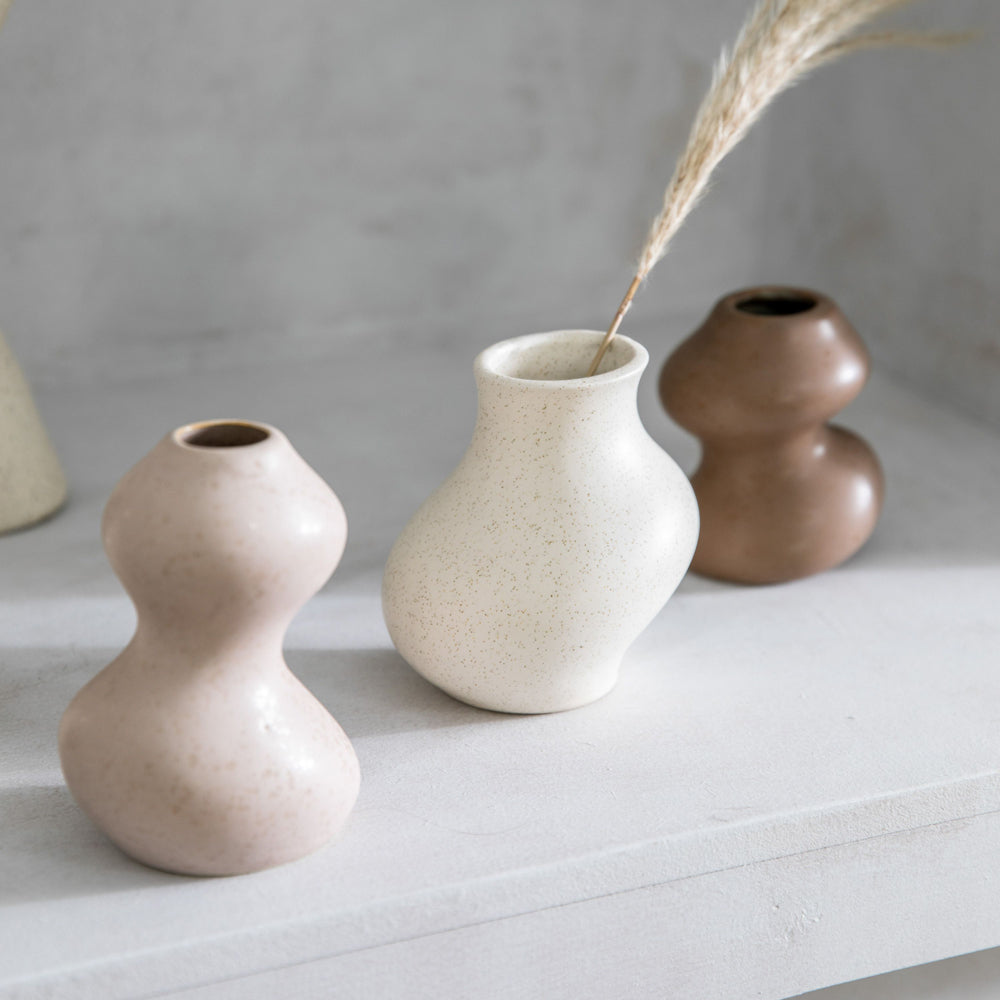 Product photograph of Gallery Interiors Set Of 3 Meint Vase Natural Large from Olivia's.
