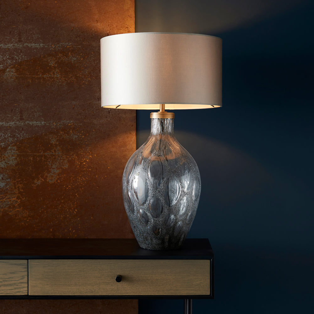 Product photograph of Olivia S Aimee Table Lamp Base In Charcoal from Olivia's