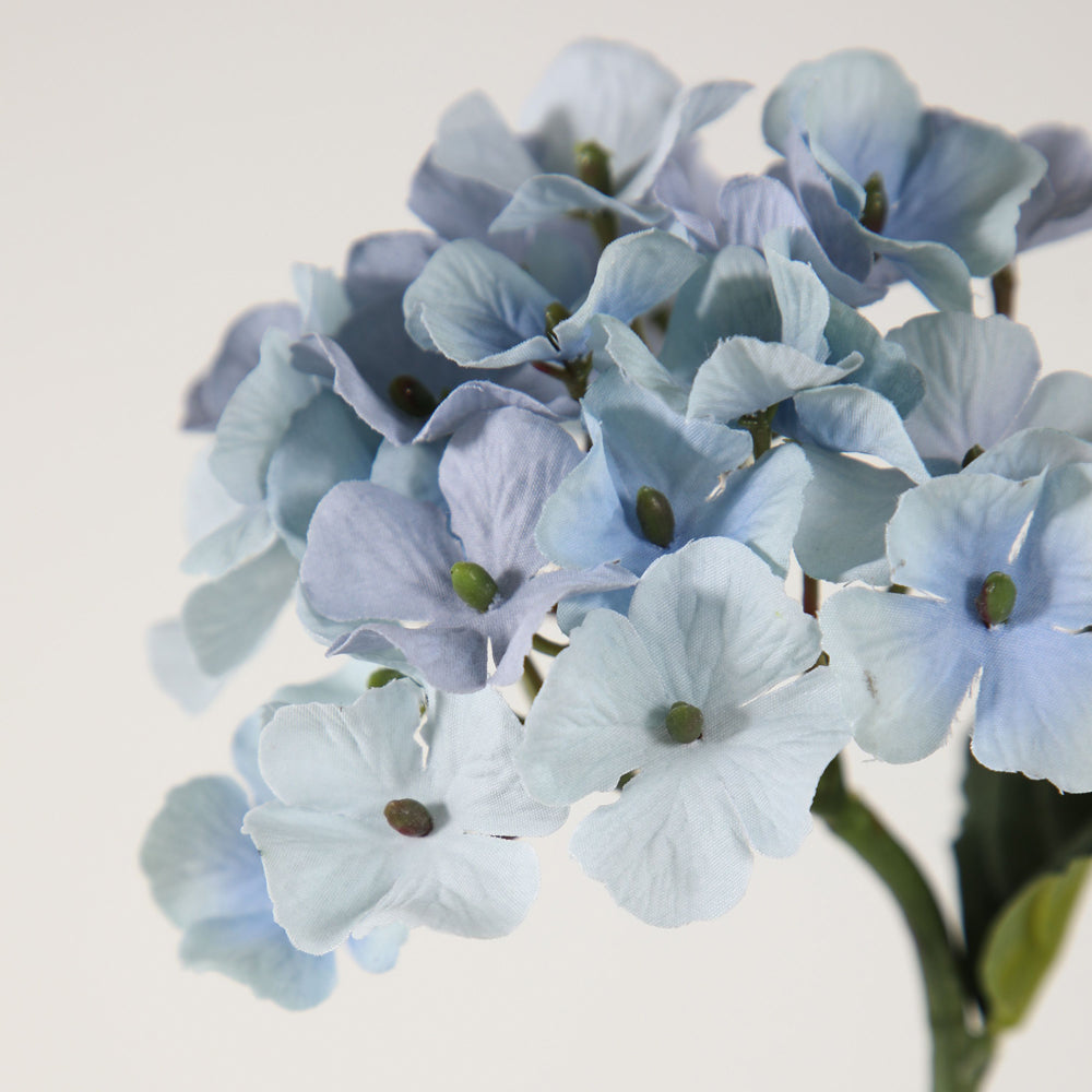 Product photograph of Gallery Interiors Spiros Hydrangea Stem Blue Large Set Of 6 from Olivia's.