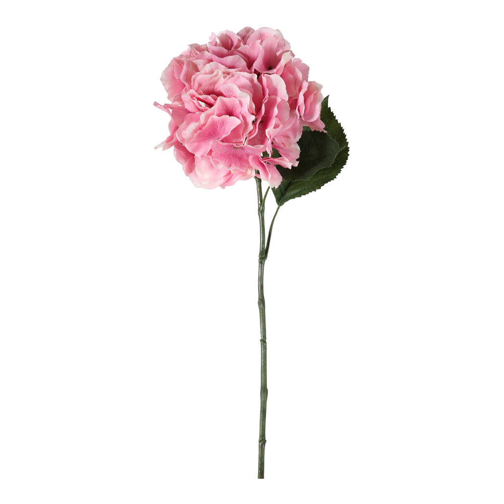 Product photograph of Gallery Interiors Spiros Hydrangea Stem Pink Small Set Of 12 from Olivia's.