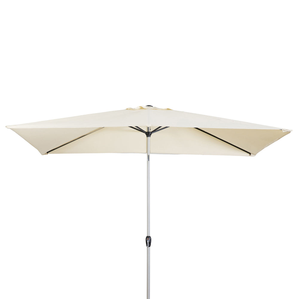 Product photograph of Gallery Outdoor Vivek 2x3m Parasol Cream from Olivia's