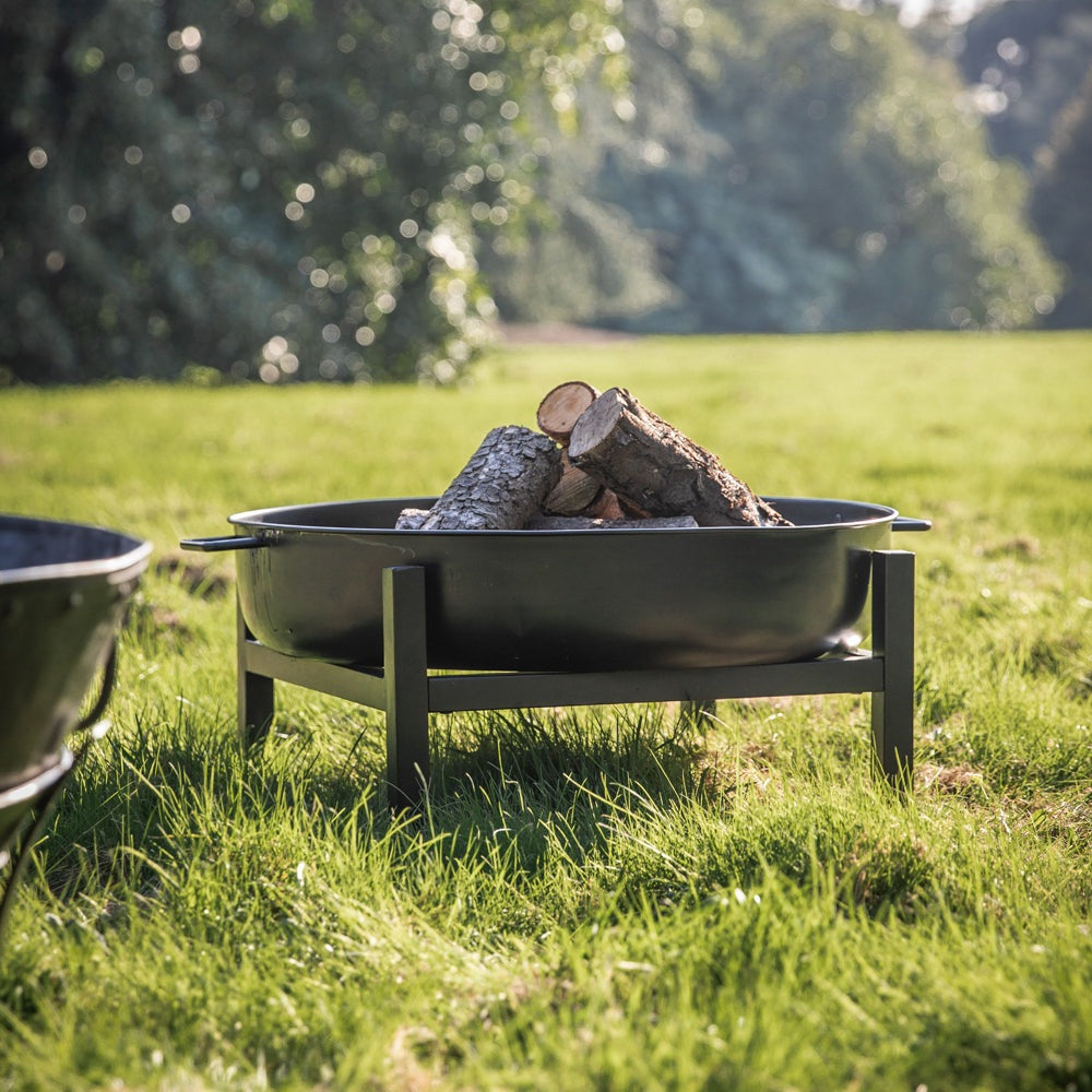 Product photograph of Gallery Outdoor Nero Firepit In Black from Olivia's.