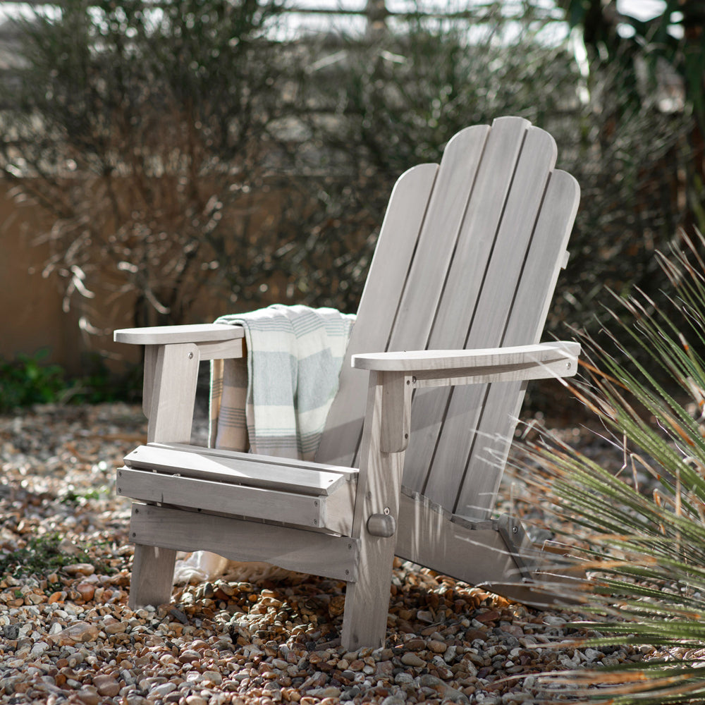 Product photograph of Gallery Outdoor Romilly Lounge Chair Whitewash from Olivia's