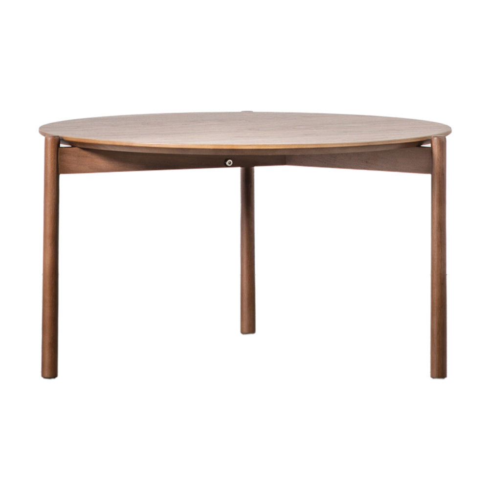 Product photograph of Gallery Interiors Burley Coffee Table In Walnut from Olivia's